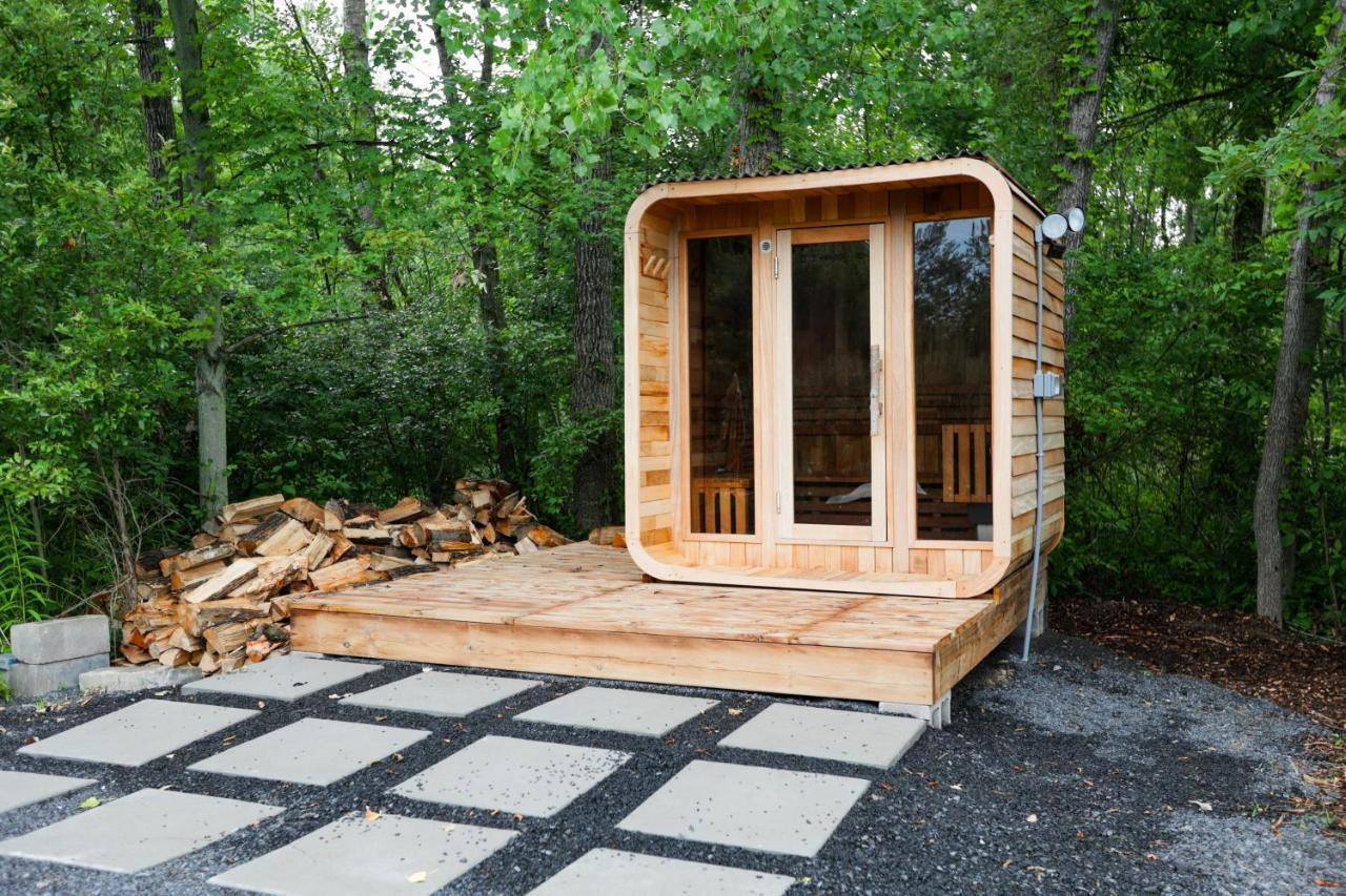 Finger Lakes Treehouse Sodus Luaran gambar